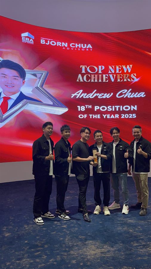 Andrew Chua — Top New Achievers 2025 award ceremony